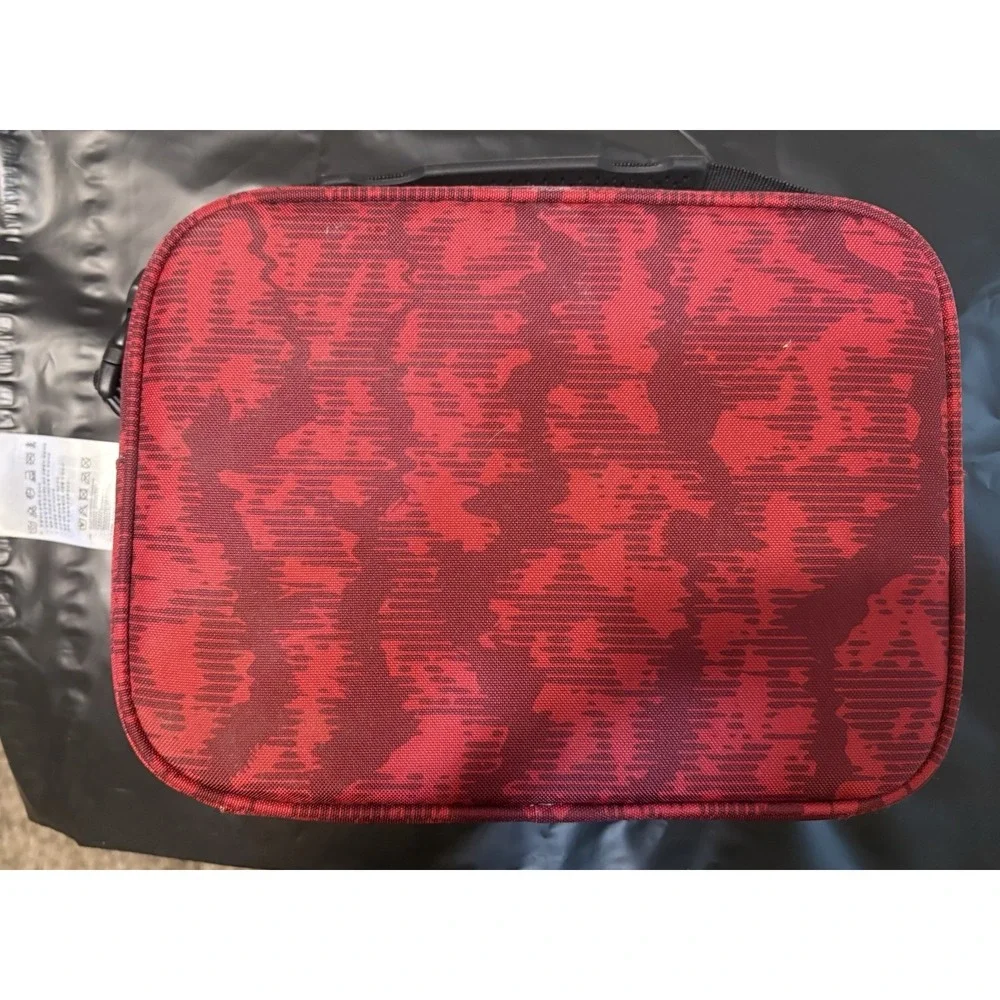 Red Nike Hard Case Lunch Box